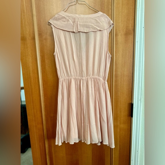 Blush Ruffle Mini Dress - Picture 2 of 8